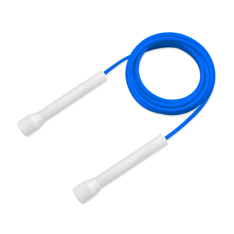Lazo Cuerda para Saltar | Velocidad, CrossFit | 5mm PVC Premium | Azul