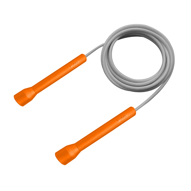 Lazo Cuerda para Saltar | Velocidad, CrossFit | 5mm PVC Premium | Gris