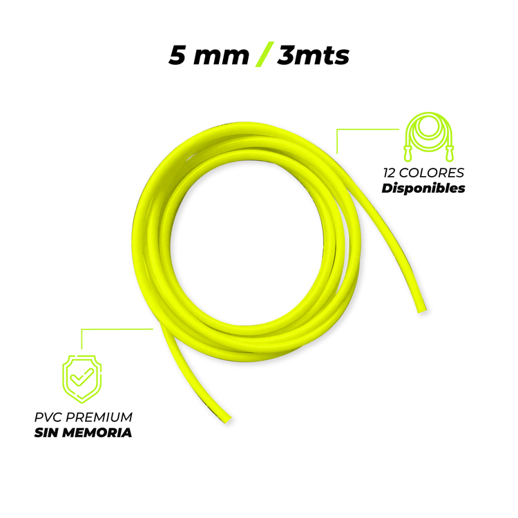 Cuerda de Repuesto para Lazo Cuerda para Saltar | 5mm PVC Premium