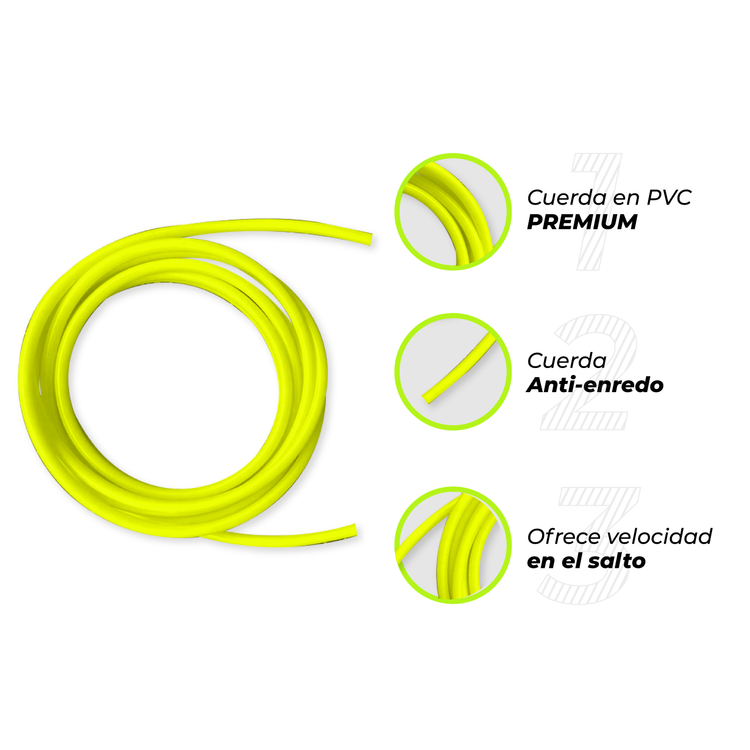 Cuerda de Repuesto para Lazo Cuerda para Saltar | 5mm PVC Premium