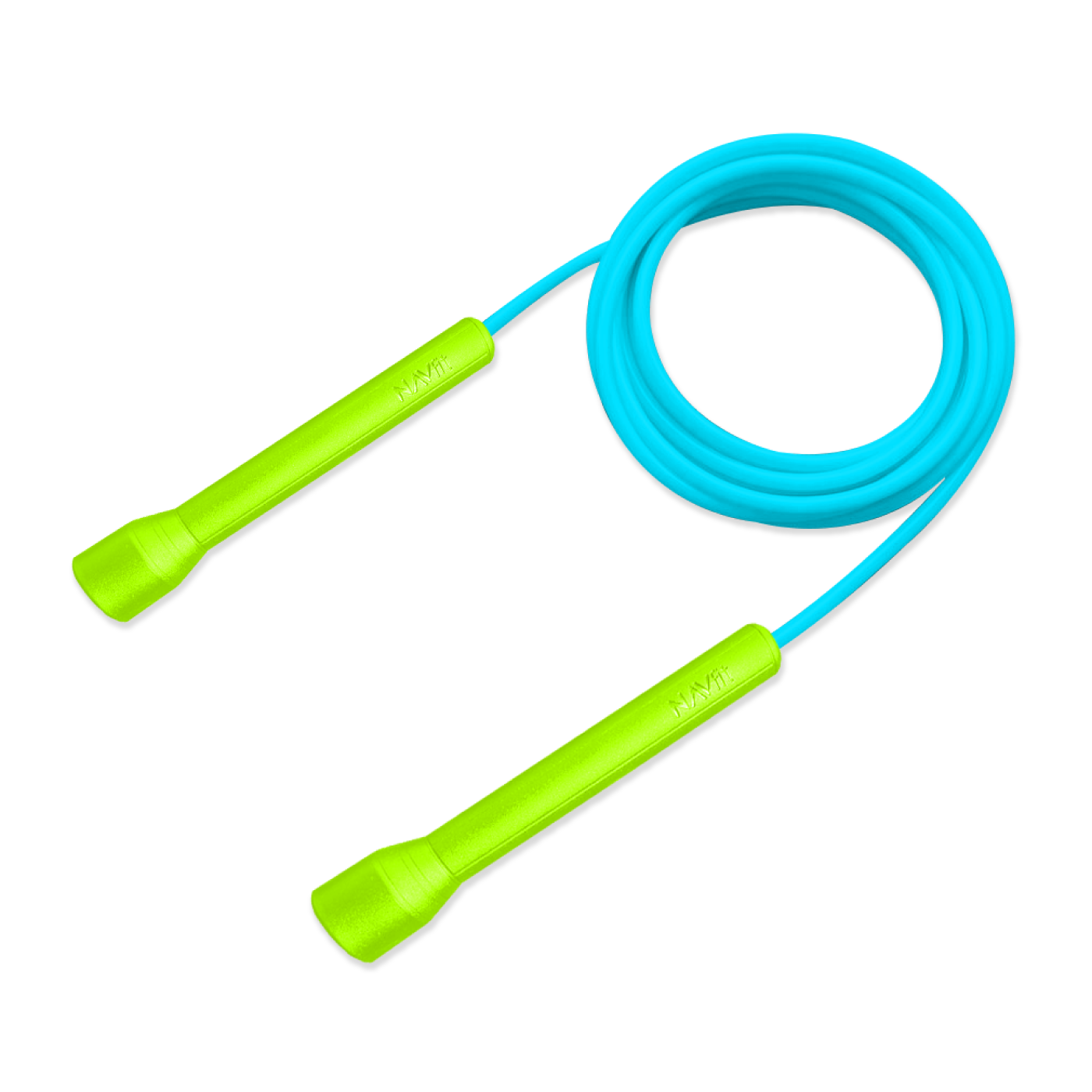 Lazo Cuerda para Saltar | Velocidad, CrossFit | 5mm PVC Premium | Azul Claro