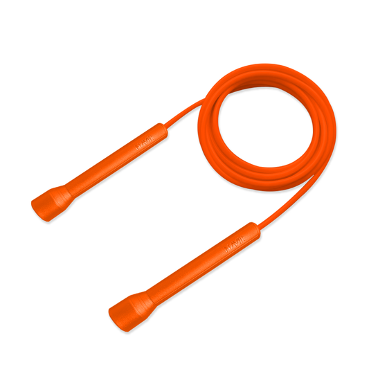 Lazo Cuerda para Saltar | Velocidad, CrossFit | 5mm PVC Premium | Naranja