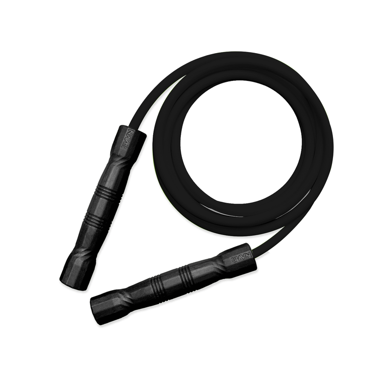 Lazo de Salto Heavy Rope 10mm PVC Premium Negro